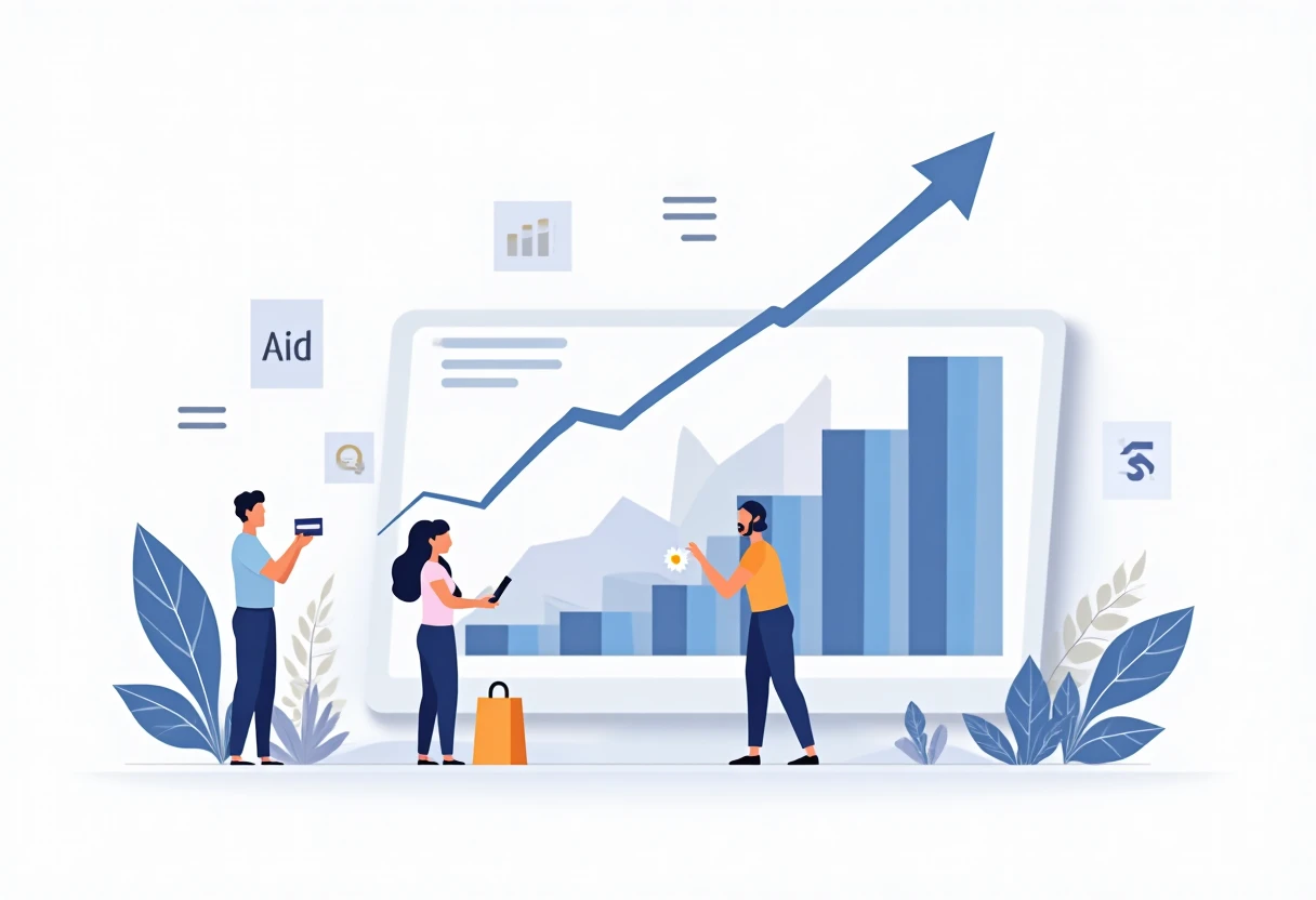 Abstract loan options illustration