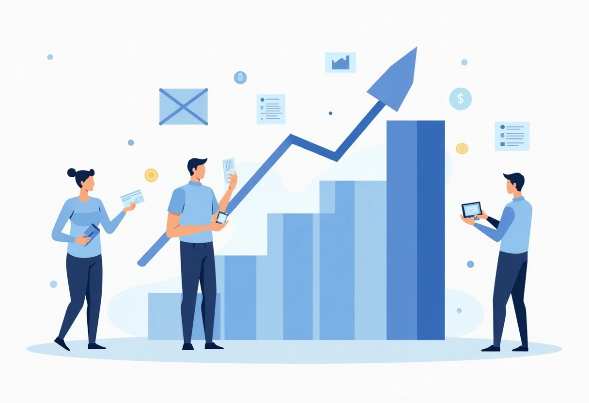 Digital finance concept