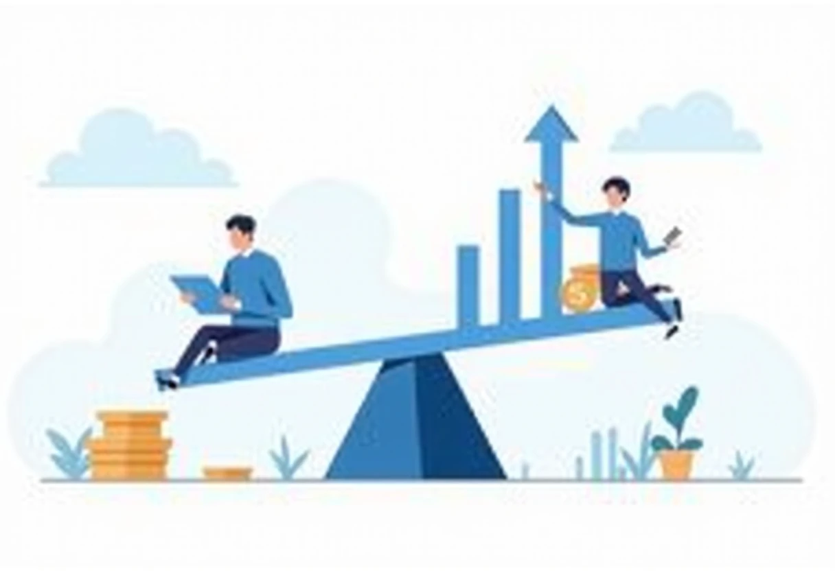 Financial decision-making illustration