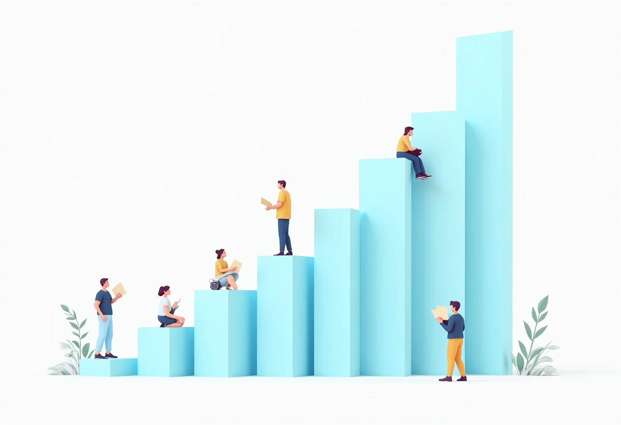 Loan growth over time illustration